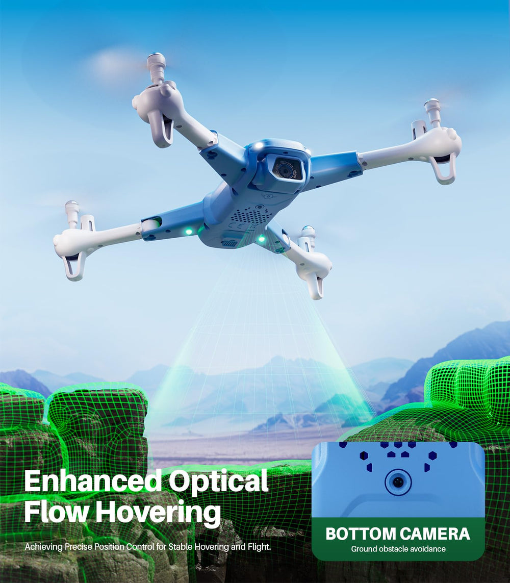 SYMA drone performing 3D flip and trajectory flight for dynamic maneuvers