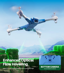 SYMA drone performing 3D flip and trajectory flight for dynamic maneuvers