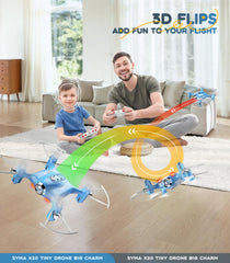 SYMA headless mode enabling intuitive control for beginners.