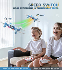 SYMA one-key takeoff and landing for easy piloting.