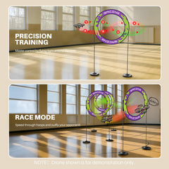 SYMA drone race hoops in nylon offer durable, repeat-friendly practice sessions
