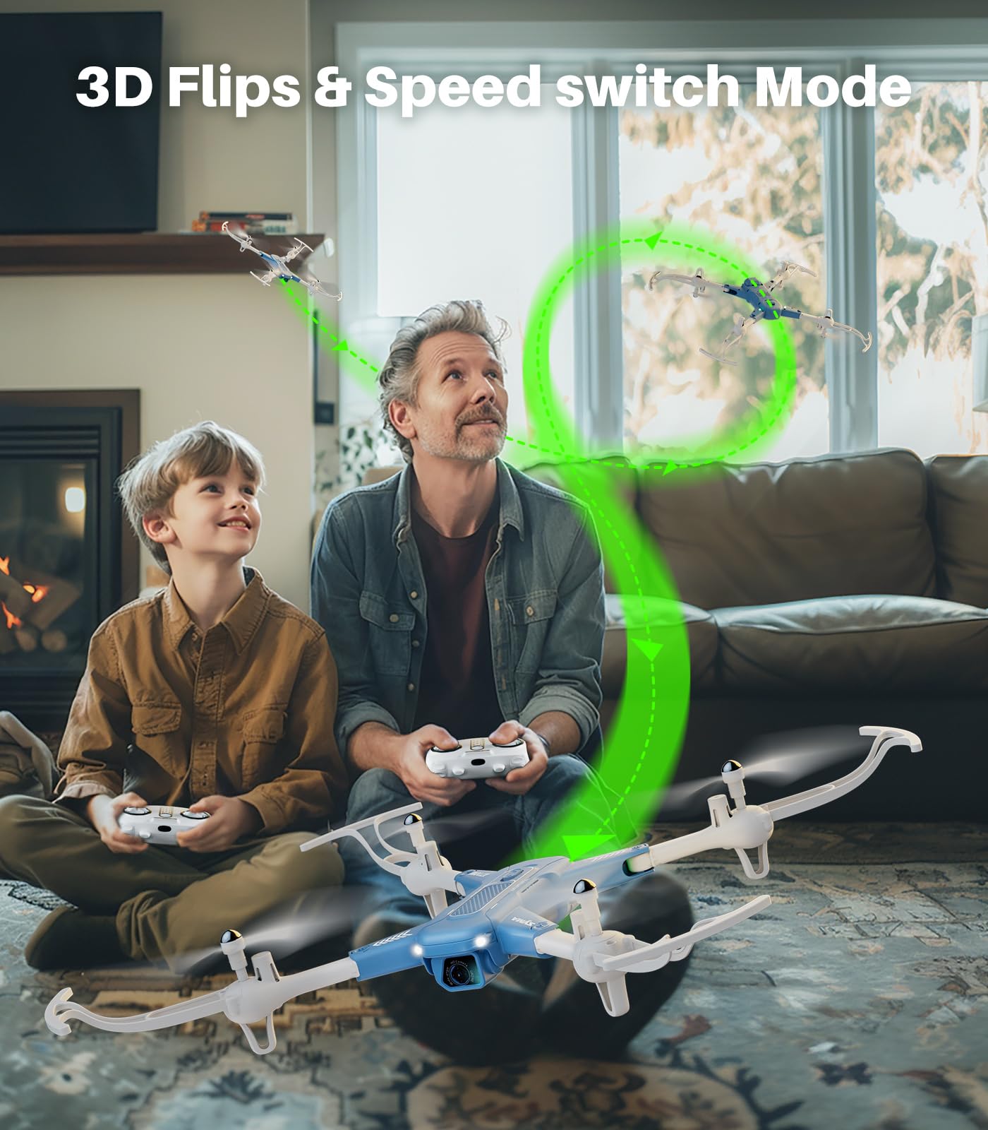 SYMA drone speed switch enables smooth transitions during flight
