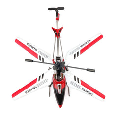 SYMA S107G 3-channel flight enables up/down, left/right, forward/backward moves