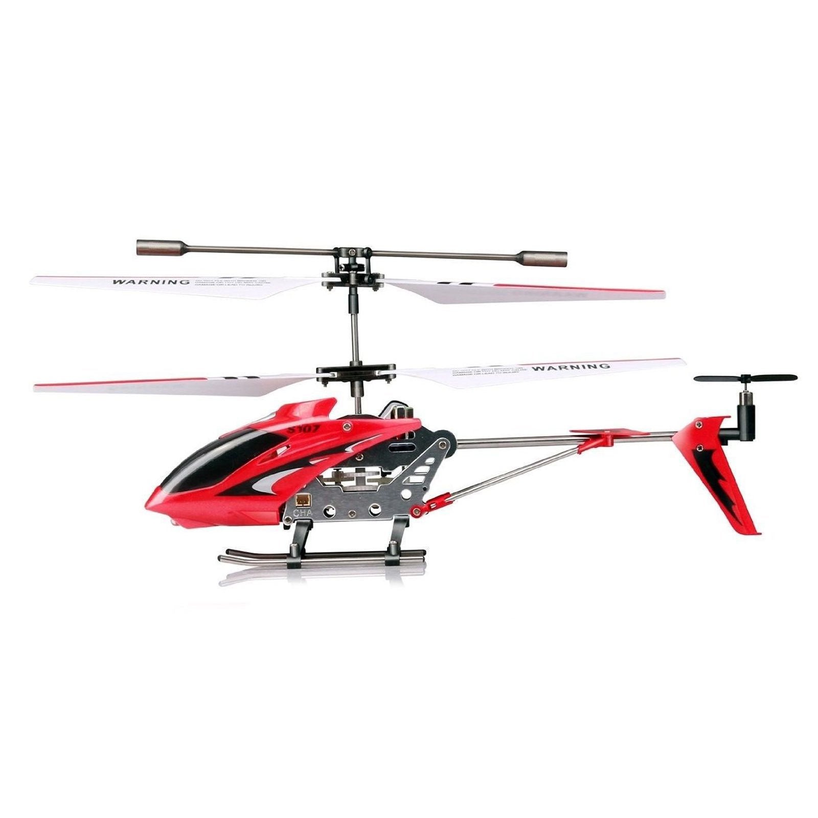 SYMA S107G aluminum frame construction highlighting lightweight durability