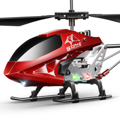 SYMA S107H-E alloy body close-up shows rugged durability.