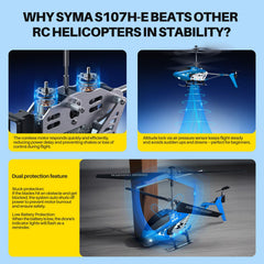 SYMA S107H-E gift idea for birthdays and holidays.