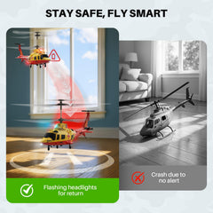 SYMA S53H altitude hold stabilizes flight for precise hovering and practice