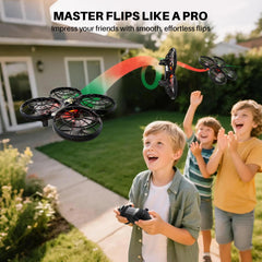 SYMA X100 altitude hold keeps a steady hover for calm indoor sessions.