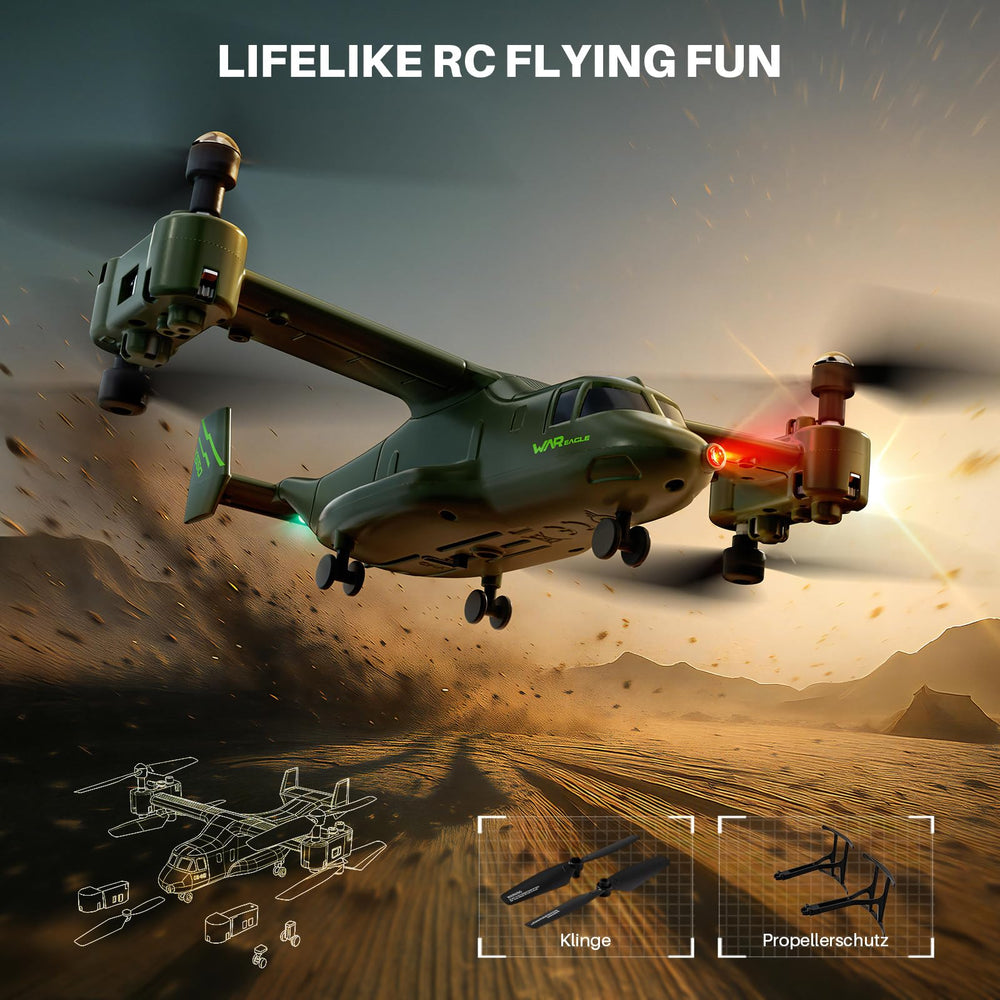 SYMA X550 with 4-channel remote control for precise handling.
