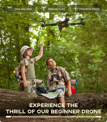 SYMA X600W 3D flips enable exciting aerial stunts and practice.