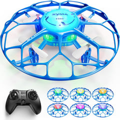 SYMA X660 LED color modes boost night visibility for easy tracking.