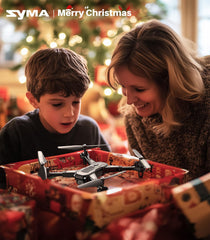 SYMA X710W circle fly and 3D flip showcase dynamic aerial maneuvers.