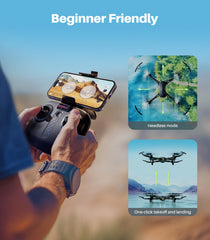 SYMA X710W headless mode simplifies orientation for beginners.