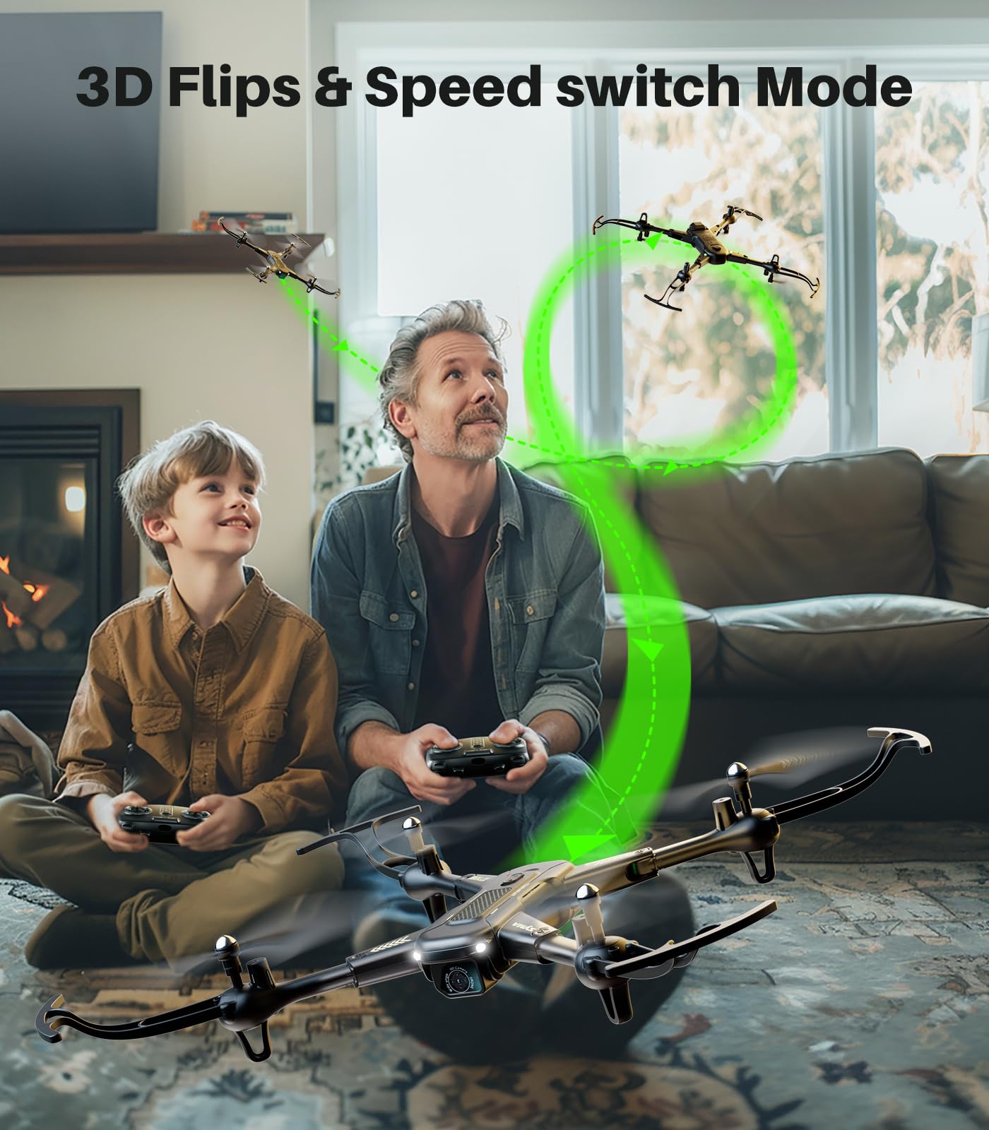 SYMA X710W one-key takeoff/landing for effortless launches.