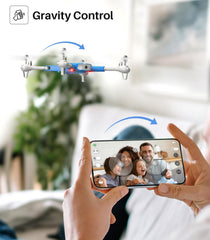 SYMA X800W altitude hold stabilizes indoor and outdoor flights.