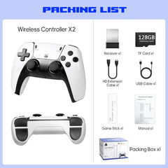 Symonloid two pack wireless controllers enable comfy couch gaming