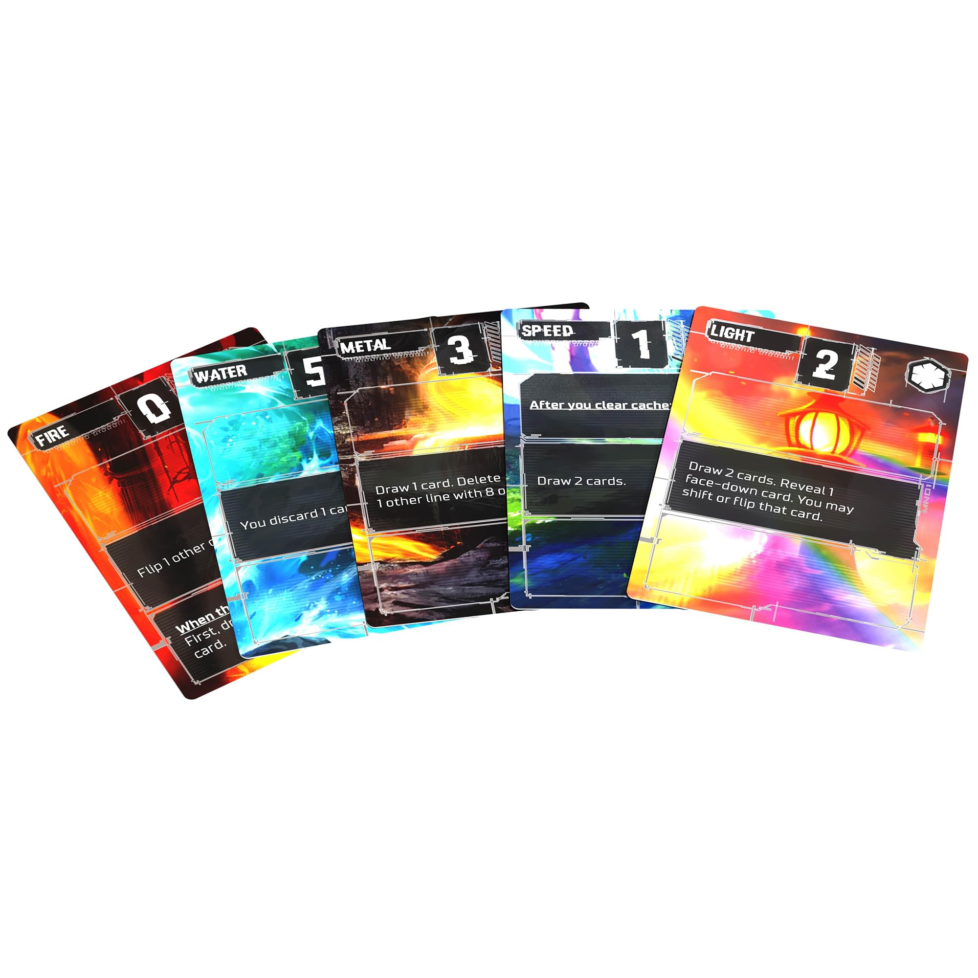 Synapses Games Compile Main 1 protocol-cards show options to shape the outcome