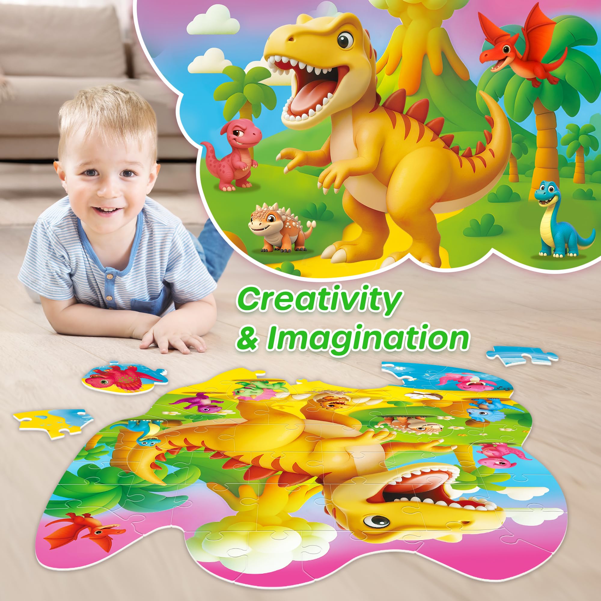 SYNARRY dual-sided puzzle adapts to skill level, from easy to challenging.