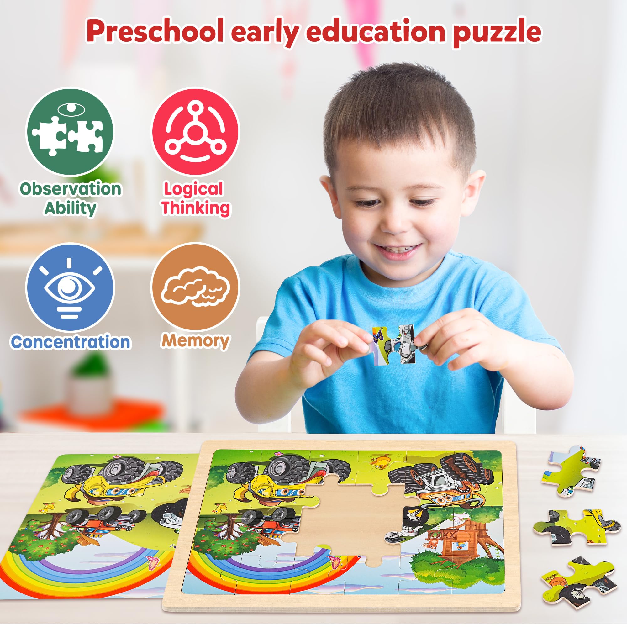 SYNARRY educational puzzle toys boost imagination and early problem-solving.