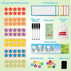 SYNARRY math dice for varied games that reinforce arithmetic skills.