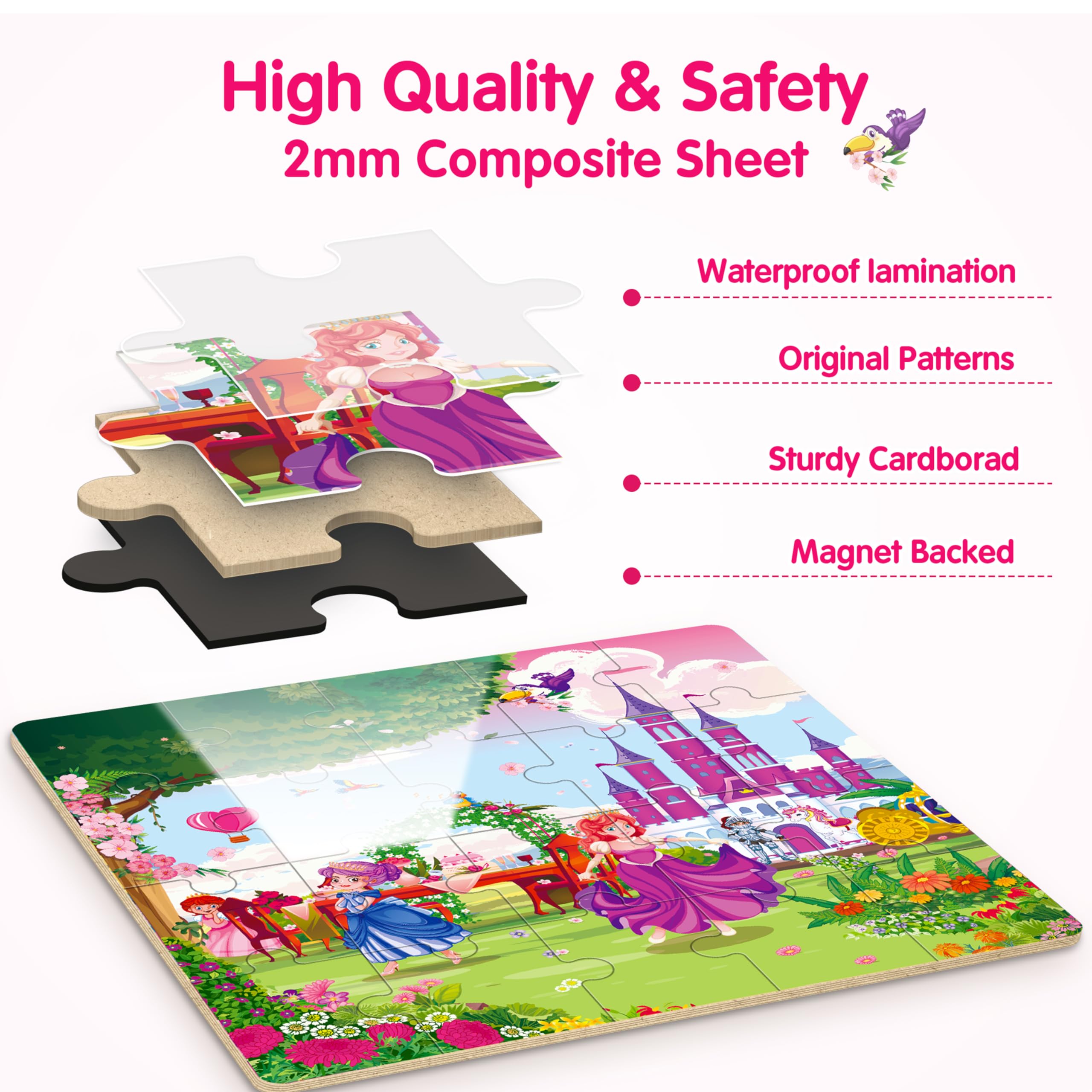 SYNARRY puzzle set supports quiet travel time and focus