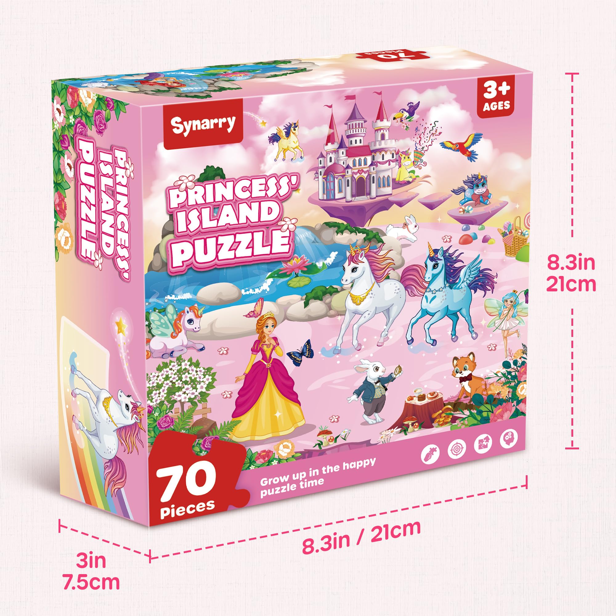 Synarry easy-grip pieces designed for repeated preschool use.