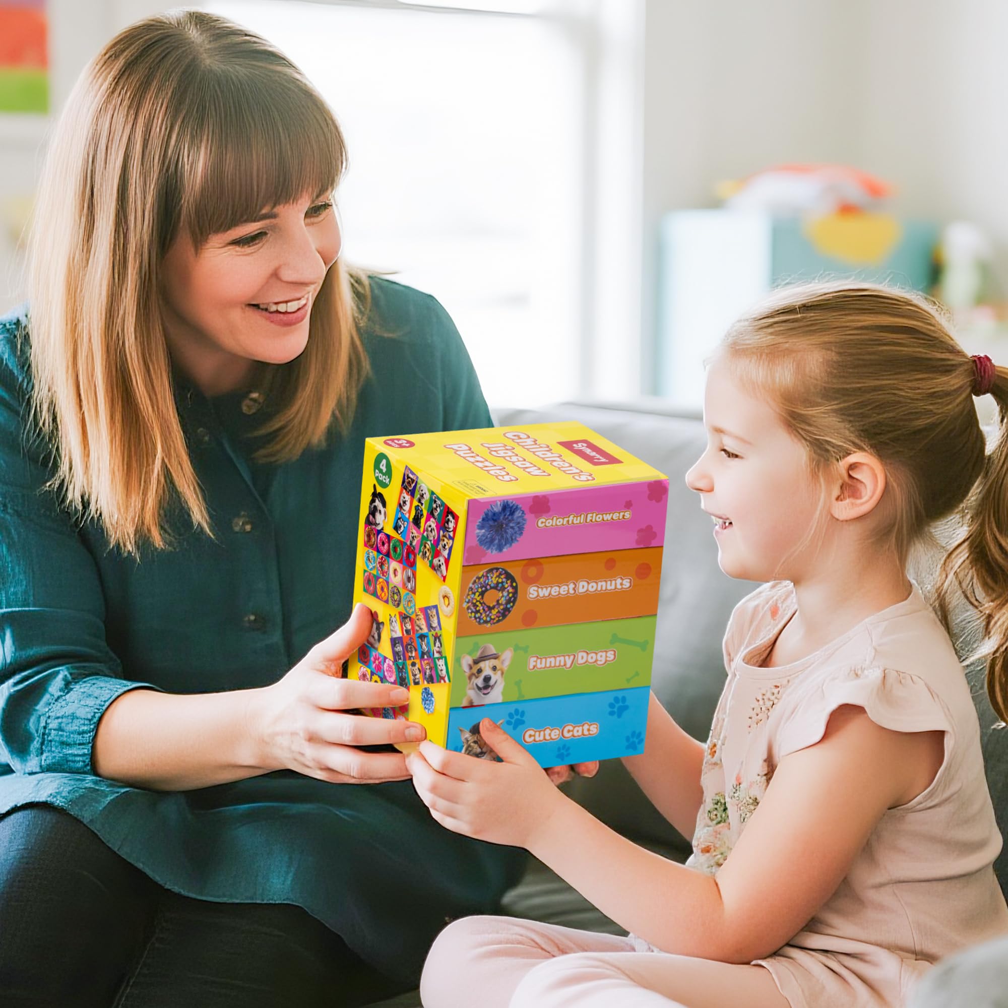 SYNARRY small-hands friendly pieces for easy grip during play.