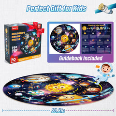 SYNARRY Solar System puzzle astronauts pieces promote cooperative family play