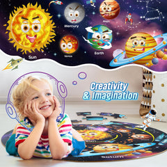 SYNARRY Solar System puzzle meteors add dynamic space detail during play