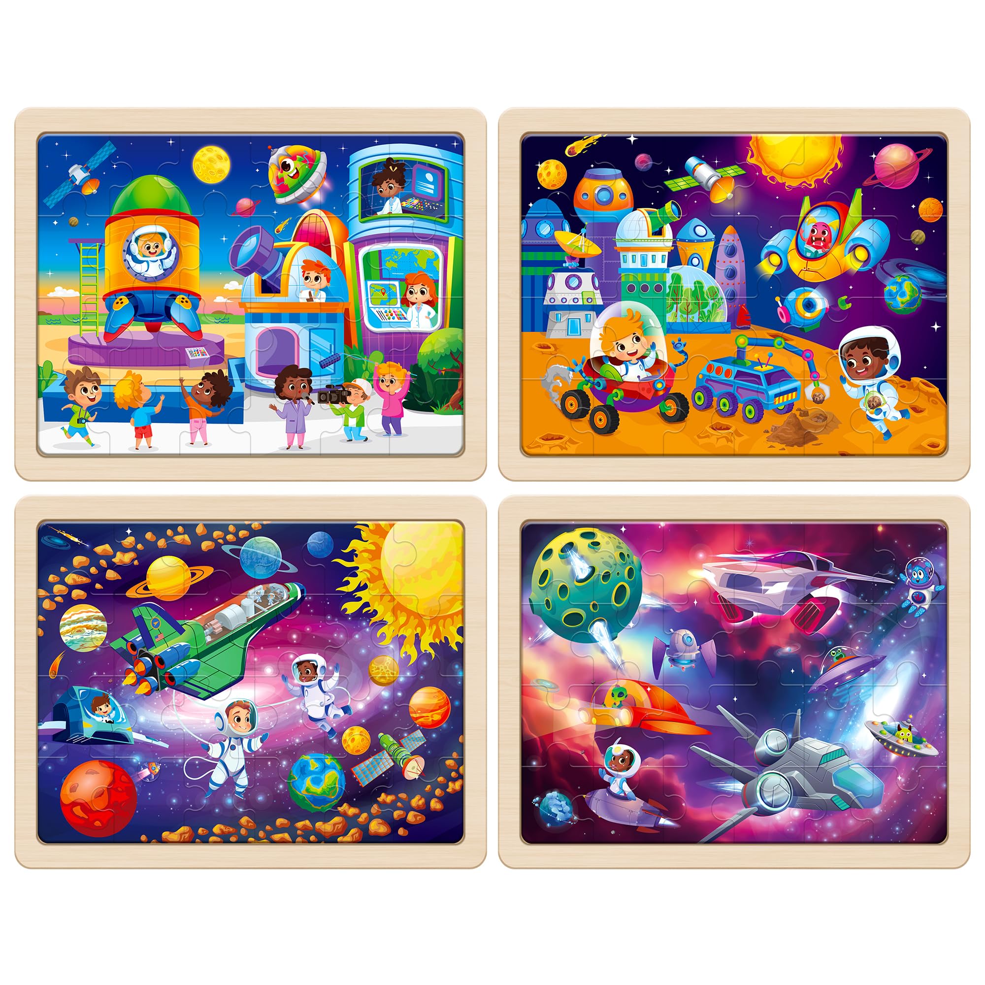 SYNARRY space puzzle mars exploration aids hand-eye coordination through themed discovery.