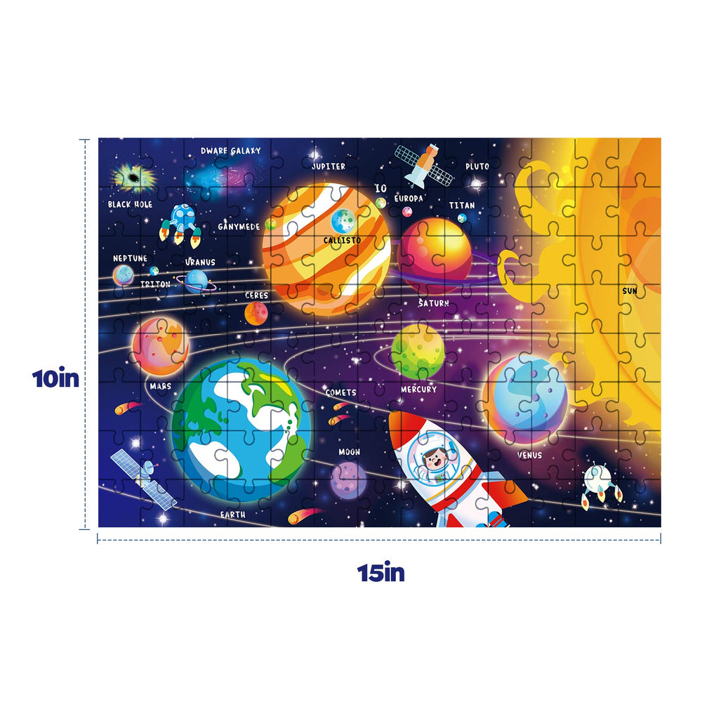 SYNARRY 100-piece puzzle suitable for kids ages 4-8.