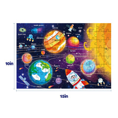 SYNARRY 100-piece puzzle suitable for kids ages 4-8.