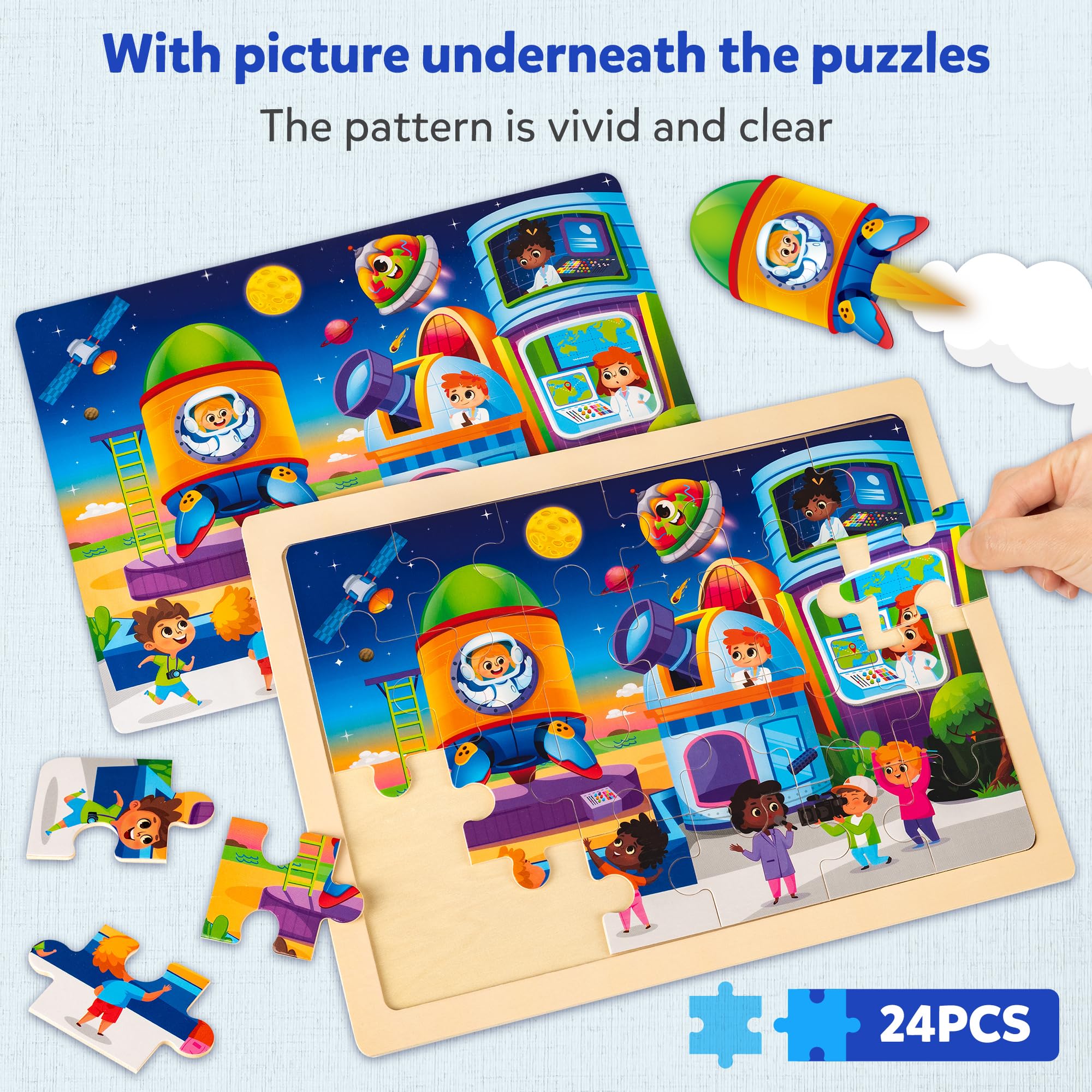 SYNARRY space puzzle solar system walk encourages problem solving with vivid planetary scenes.