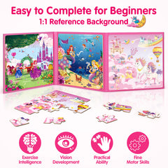 SYNARRY toddler-friendly 6.9-inch puzzles ideal for car travel
