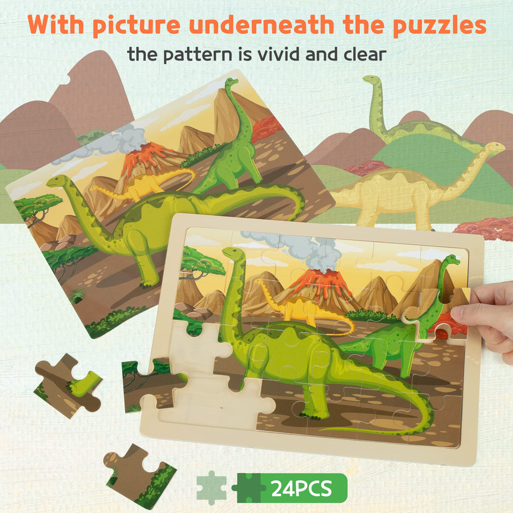 SYNARRY wooden puzzle pieces close-up showing polished edges for safe handling.