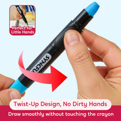 SYNCFUN window crayons ideal for back-to-school and family crafts