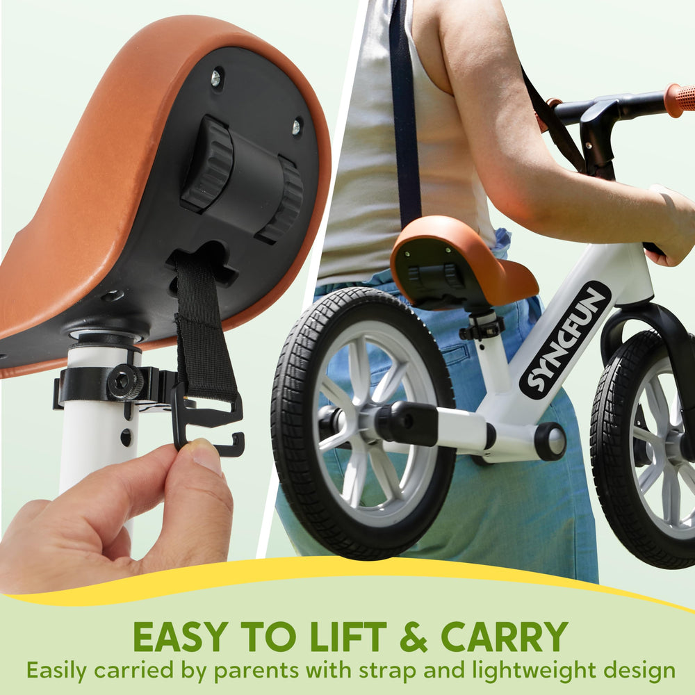 SyncFun airless tires provide a stable ride on various surfaces.