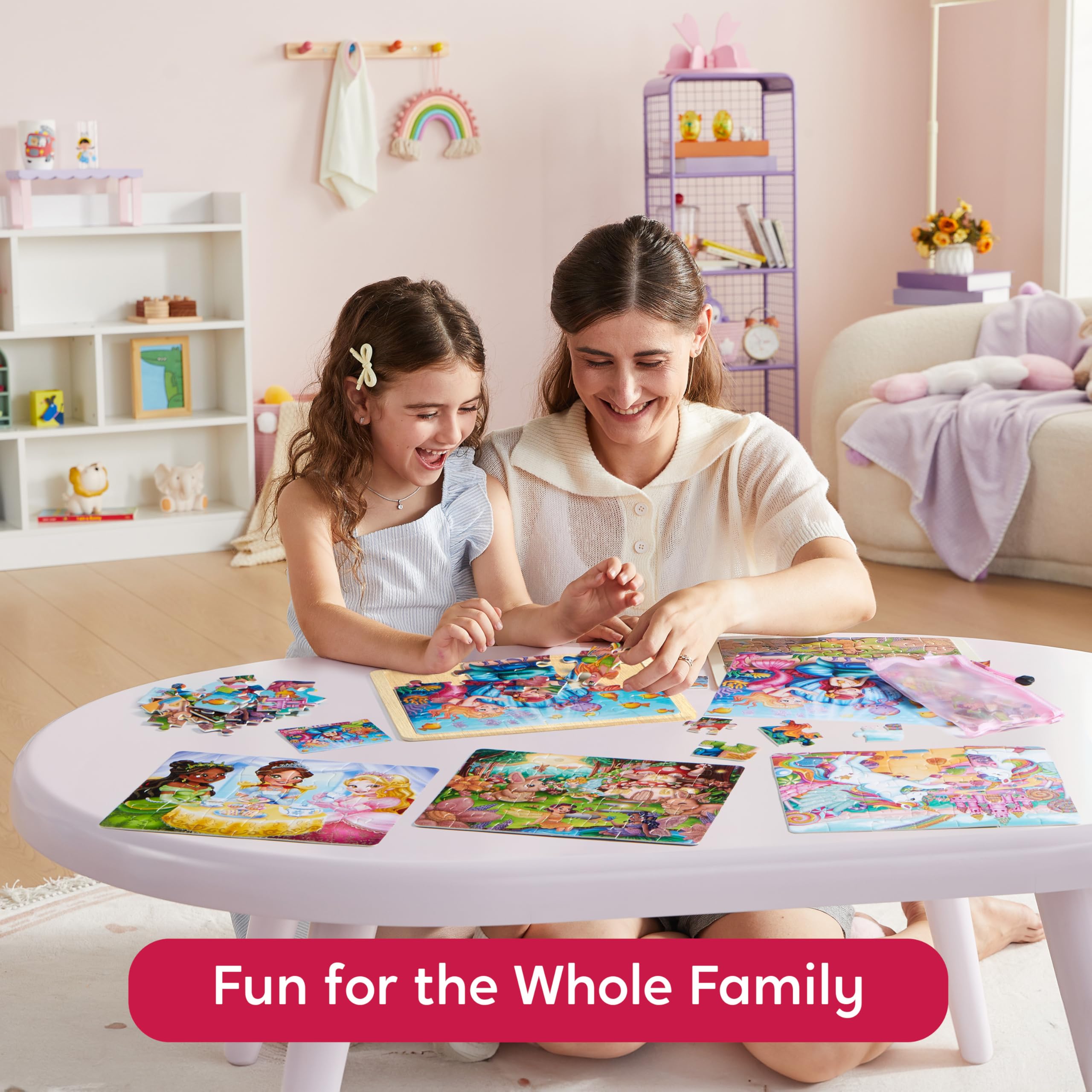 SYNCFUN Fairy 35-piece puzzle encourages concentration and creativity.