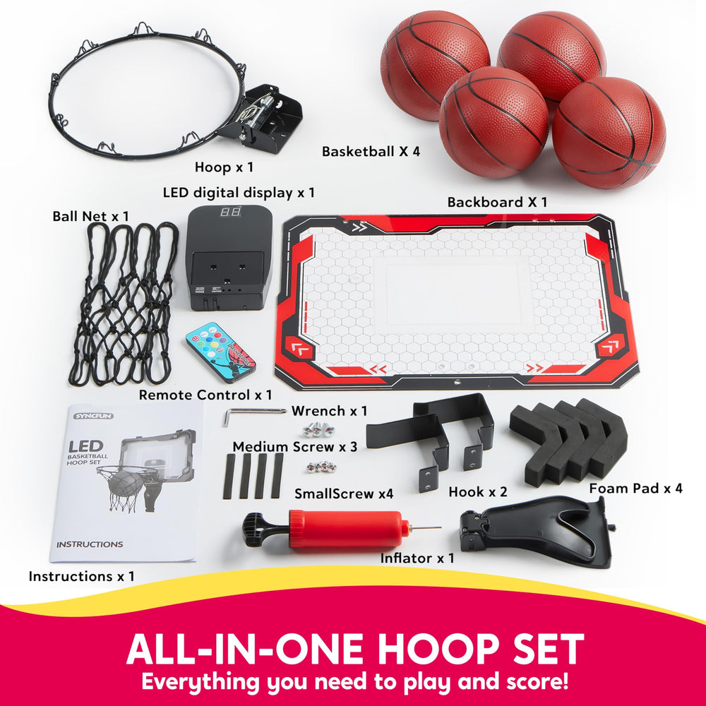 SYNCFUN foldable design making compact storage easy.