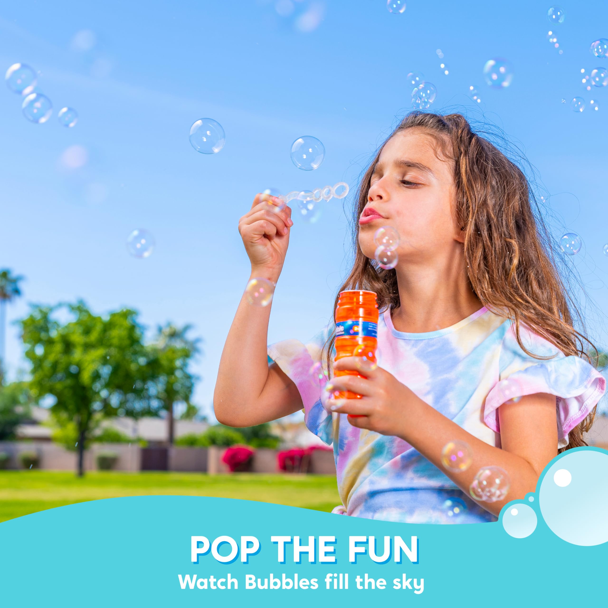 SYNCFUN outdoor party bubble solution ideal for big outdoor events