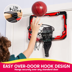 SYNCFUN over-the-door hoop ready for quick setup and active fun.