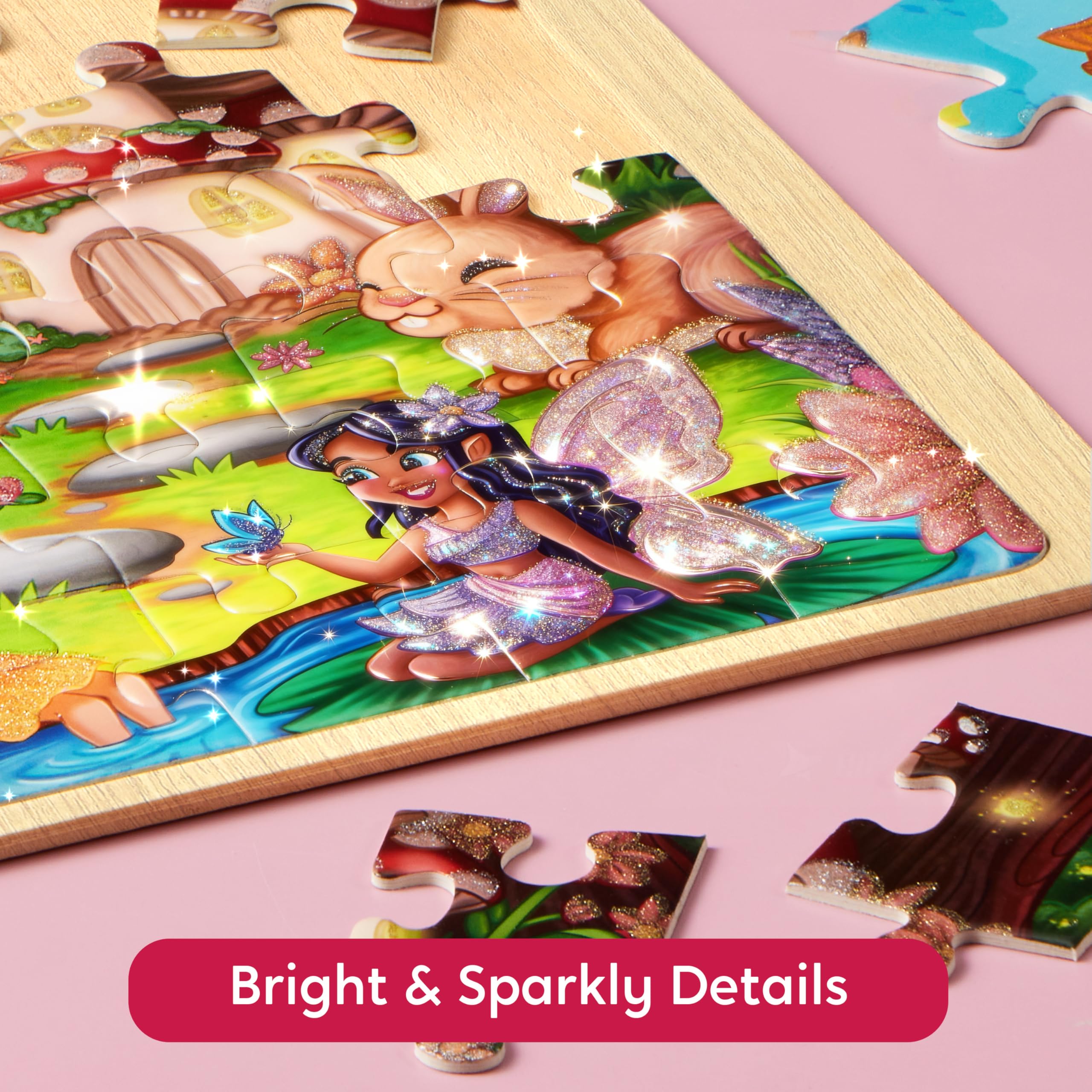 SYNCFUN Princess 35-piece puzzle offers a bigger challenge for older preschoolers.