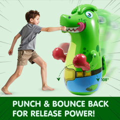 SYNCFUN T-Rex Bopper water base ready for quick setup and stability