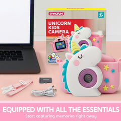 SYNCFUN Unicorn Kids Camera protective silicone case for shock resistance