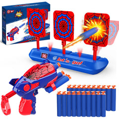 SYOKZEY spider shooting target set-up for quick backyard play