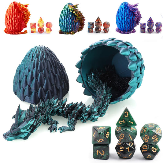 syouces DND dice set with colorful polyhedral dice for tabletop adventures.