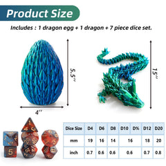 syouces dragon egg 3D printed model for display and storytelling