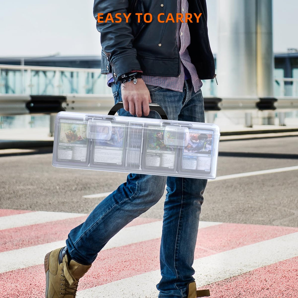 Sysdmno large-capacity box set supports hundreds of loose cards.