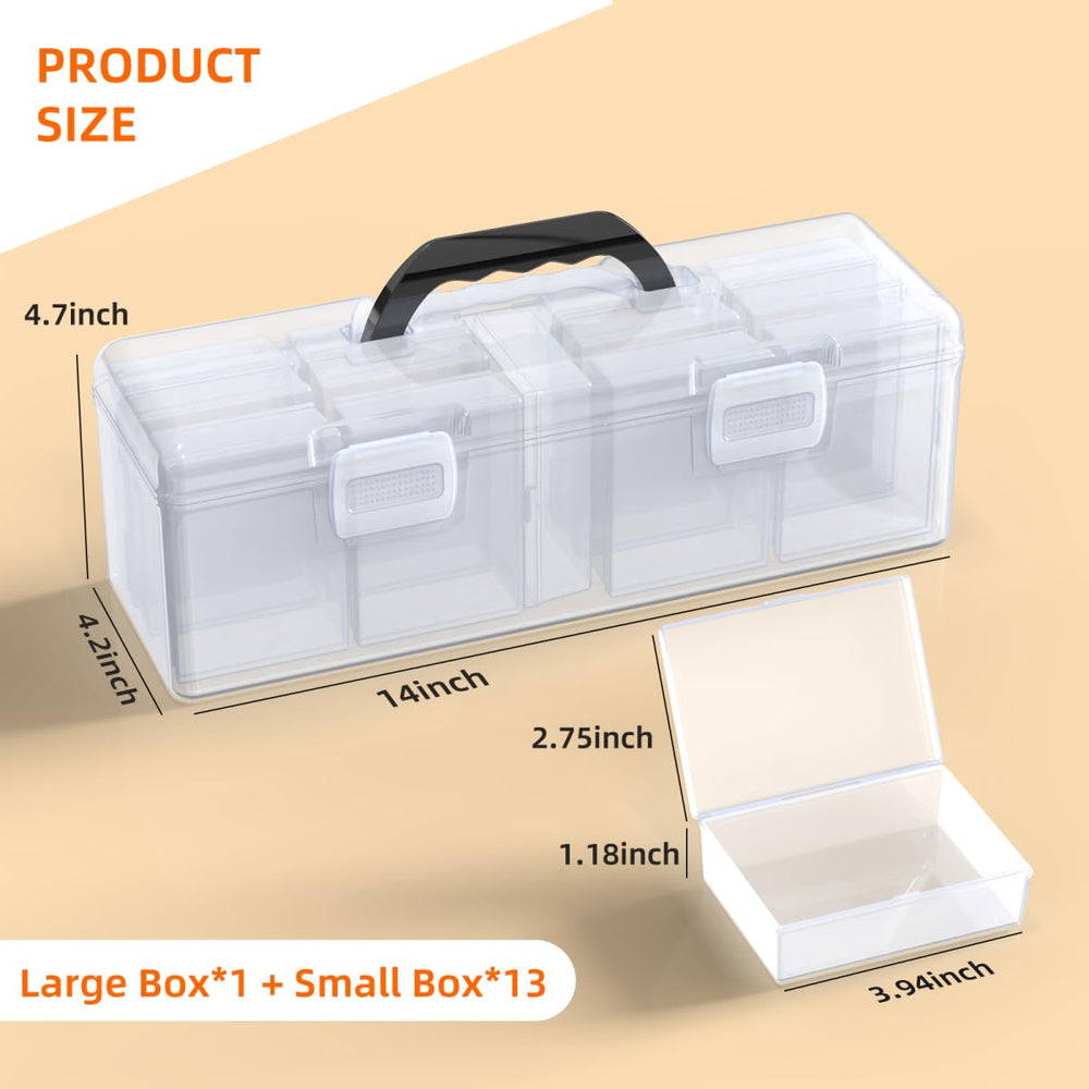 Sysdmno card box small compartments internal organization for quick access.
