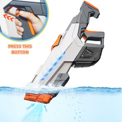 SZBZ water gun with large 610cc+320cc tank for extended play